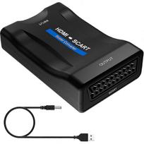HDMI į SCART Konverterio Adapteris, Palaiko PAL/NTSC Formatus
