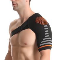 Reguliuojamas anti-dislokacinis tinklinio peties apsaugas S/M black