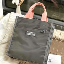 Nylon Cooler Lunch Bag New Design Student Book Bag Casual Camping Handbag  Outdoor pilka