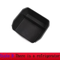 For Land Rover Defender 90 110 130 2020-2024 Black Car Central Storage Box Phone Glove Armrest Box Storage Box Car Accessories Syile B
