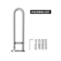 Aluminum Alloy Handrail for Toilet Anti-Fall Celsius Anti-Slip Bathroom Handrail  -Up   Handrail Screw-In   Grab Bar Handle Home Health C