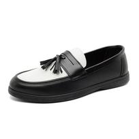 Lightweight Fashion Lazy Shoes Men Casual Shoes Male Breathable Slip-on Mens Suede Driving Shoes Comfortable Loafers Moccasins 39 balta