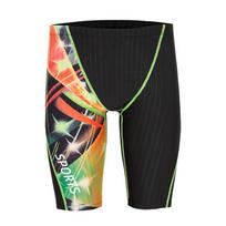 Men's Fashionable Quick-Dry Mid-Length Swim Trunks – Anti-Embarrassment, Professional Racing & Training. XL