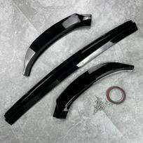 Front Bumper Lip Spoiler Splitter Lower Diffuser for Seat Ibiza Standard&FR MK5 6F KJ1 TSI TDI MPI TGI 2017-2024 Bodykit Tuning Gloss Black
