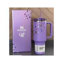 Violetinis H2.0 Flowstate puodelis 40oz Kalėdinė dovana