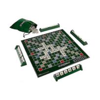 Didelis Scrabble žaidimas su besisukančia medine lenta