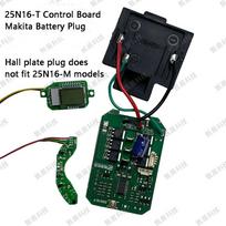 4.5 Elektrinio genėjimo žirklių valdymo skydelis 2,5 cm elektrinio genėjimo žirklių pagrindinė plokštė Hall plokštės ekranas (Makita baterijoms) 25mm control panel black