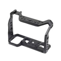 Camera Cage with 1/4 3/8 Threaded Holes Multiple Cold Shoe Mounts For A7M4 A9II A7s3 Camera Accessory Attachment