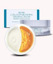 Biome Collagen Blending Half-and-Half Cream (Serum & Cream) 45g+45g white