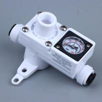 CO2 Gas Inline Regulator 6.35mm 8mm Duotight with 60psi Gauge Perfect for Beer Homebrew Draft Line Systems balta