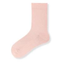 MEIKAN Women's Cute Japanese-Style Mid-Calf Striped Socks - Sweat-Absorbing, Lightweight Spring Design