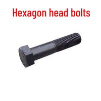 4.8 Grade Blackened Carbon Steel Hex Bolt M20x80