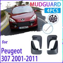 4 vnt Automobilių purvasaugiai Peugeot 307 307sw 2001~2011 2003 2005 2006 2008 Purvasargiai Purvasaugiai Sparnai Purvasaugiai Auto