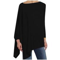 Fashion Women And Winter Long Sleeve Pullover Casual Tops L juoda