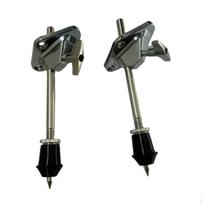 2 vnt. bosinio būgno kojelės stovai Muzikos instrumentas Profesionalus pedalo atraminis elementas 18.5cm