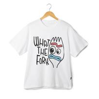 Toy Story Forky Custom Graphic T-Shirt – Unisex Tee What The Fork Quote S