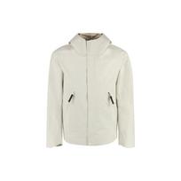 Stone Island Ss23 Solid Color Hooded Zip Long Sleeve Jacket Men jackets White 7915402G1-V0097 M