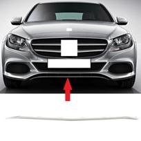 Priekinio buferio chromuota dekoratyvinė juostelė A2058853123 Skirta Mercedes Benz C-Class W205 2015-2018 C300