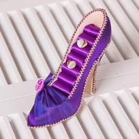 High-heeled Shoes Velvet Ring Display Stand Elegant Jewelry Rack Stand Display  Jewelry Display D