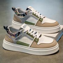 Autumn new breathable sub-models student niche leather surface casual sports board shoes dad shoes 39