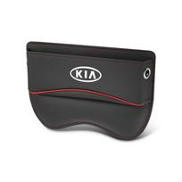 For Kia Rio Picanto Sportage Niro Morning Ceed Forte K7 K5 K8 K3 Car Seat Organizer Crevice Leather Storage Box