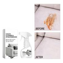 Sofa valiklis ir dėmių valiklis giliai audinių valymui Daugeliui audinių saugi formulė Švelnus apmušalams 120ml 4fl oz Purškiamas buteliukas One Size balta