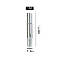 1pc Glass Ball spray sub bottling Refillable Stainless Steel Dual-End Multi-Purpose Perfume Roller Bottle Spray Bottle