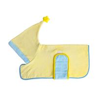 Cute Quick-drying Dog Bathrobe Absorbent Nightwear Puppy Robe Soft Pet Bathing Supplies Pet Pajamas Cat (Blue,XS) mėlyna