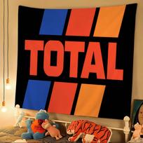 FT R-TOTALS Game Anime Tapestry Hanging Tarot Hippie Wall Rugs Dorm Home Decor 60x90 cm