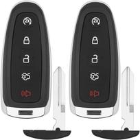 Key Fob for 12-19 Ford Focus/11-15 Edge Explorer/17-20 Escape/ 15-17 Expedition/Lincoln MKS MKT MKX Navigator Car Keyless,M3N5WY8609 M3N5WY8610, 2Pcs 2PCS