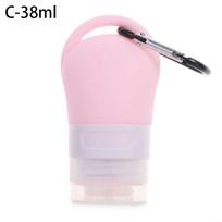 Shampoo Portable Refillable Hook Silicone  Bottle Sub-bottling Tube Squeeze Container Empty Bottles