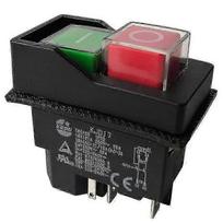 Elektromagnetiniai jungikliai Mygtukiniai jungikliai sodo įrankiams KJD17 220V 5 kontaktų -Gnybtai-JJ