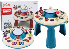 Vaikų žaidimo stalas Space Games Table, mėlyna sp.