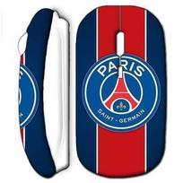 Belaidė pelė - PSG - Klubo logotipas - Balta - USB Wi-Fi - Suderinama su Mac ir PC