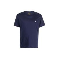 Polo Ralph Lauren Ss22 Solid Color Logo Embroidered Crew Neck Short Sleeve T-Shirt Men Tops Blue 714844756-002 XL