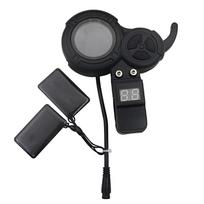 Motociklo LED droselio akceleratorius VSETT 8 8+ 9 9+ 10+ 11+ elektriniam paspirtukui Realaus laiko baterijos stebėjimas Atsparus smūgiams 1