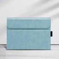 AJIUYU Atverčiamas dėklas PU odinis dėklas Microsoft Surface Pro 9 8 7 7Plus 6 5 4 planšetiniam kompiuteriui Dėklas-rankovė Surface Go 1 2 3 Go2 Stovas For Surface Go 3 mėlyna