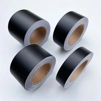3/5/7/10CM Juoda Matinė Vinilo Juosta Langų Apdailos Plėvelė Chrome Delete Vinilo Apvyniojimo Ritininis Automobilio Stulpeliui, Variklio Dangčiui, Stogui 3X300 CM matinė juoda spalva