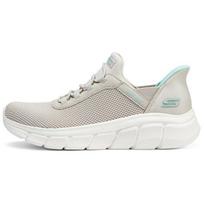 Skechers Flash Series Comfortable Versatile Durable Breathable Mid-Top Running Shoes Women sneaker Gray Brown 117502-TPE 35
