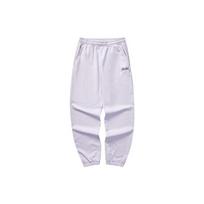 Skechers Solid Color Mid-Rise Tapered Knit Sports Pants Women bottoms Heather-Purple L323W085-00FW M