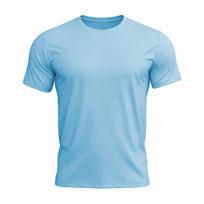 Solid Color Casual Crew Neck Short Sleeve Men T Shirt S