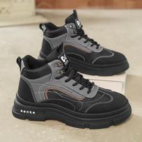 Autumn new light luxury mid-help outdoor hiking shoes retro non-slip shoes casual shoes 39