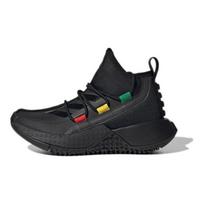 adidas x LEGO Sport Mid K Kids Mid-Top Running Shoes Charcoal Black FZ5504 40