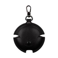 For Huawei FreeBuds 7i Business Leather Earphone Protective Case with Hook For Huawei FreeBuds 7i juoda