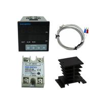 INKBIRD ITC-106VH PID Temperature Controller with K Sensor AC100 to 240V Temperature Thermostat for Home Brewing Oven Incubator 25A SSR Black