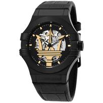 Maserati R8821108036 Potenza Automatinis Vyriškas Laikrodis 42mm juoda