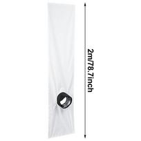 2M/3M Universal Window Seal for Portable Air Conditioner AC Window Seal Kit Air Exchange Guards with Drawstring 2M