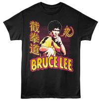 Bruce Lee - Bright Action - American Classics - Black  Short Sleeve Children's T-shirt 100
