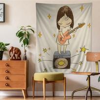 Yoshitomo Nara Dream Doll Anime Tapestry Art Science Fiction Room Home Decor Wall Art Decor 60x90cm