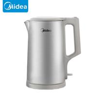 Midea 1.7L Electric Kettle with 316L Stainless Steel Inner CN plug (adapter included)